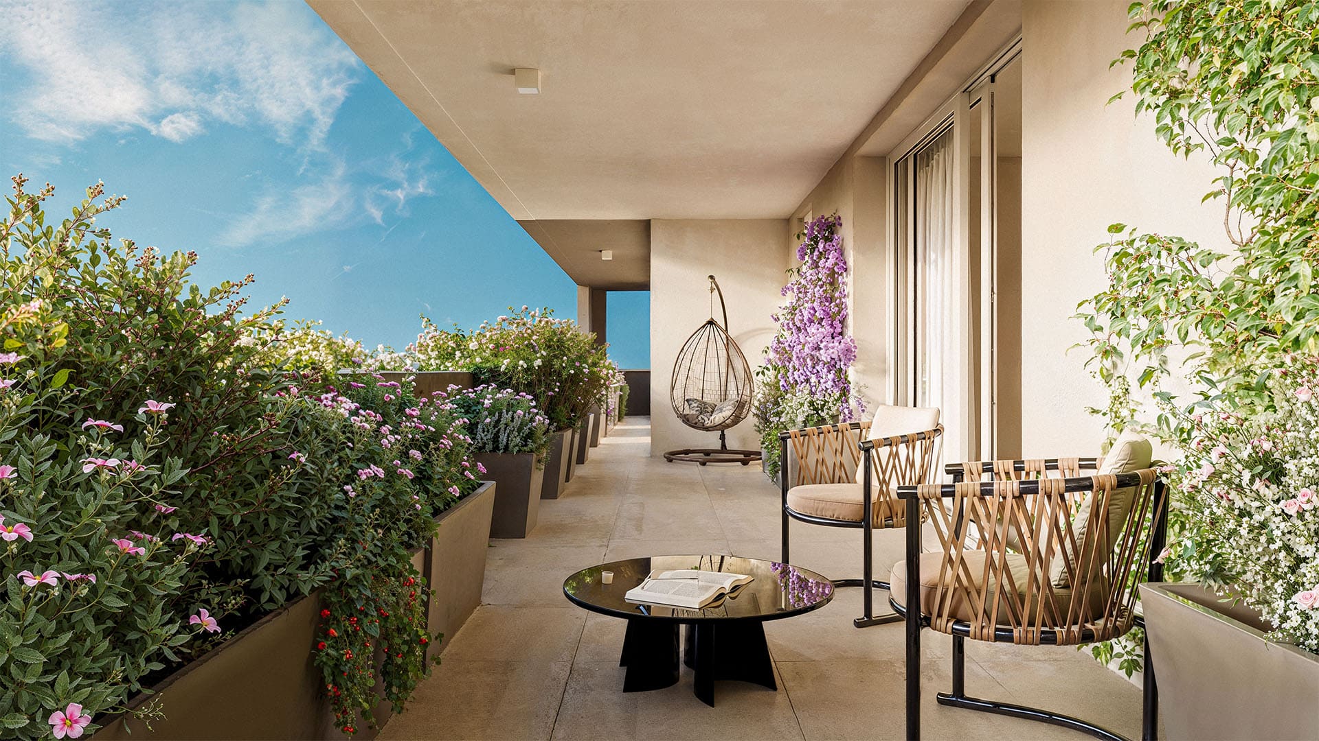 Arialos – render terrazza